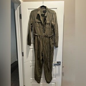 Velvet Heart Olive Green Jumpsuit